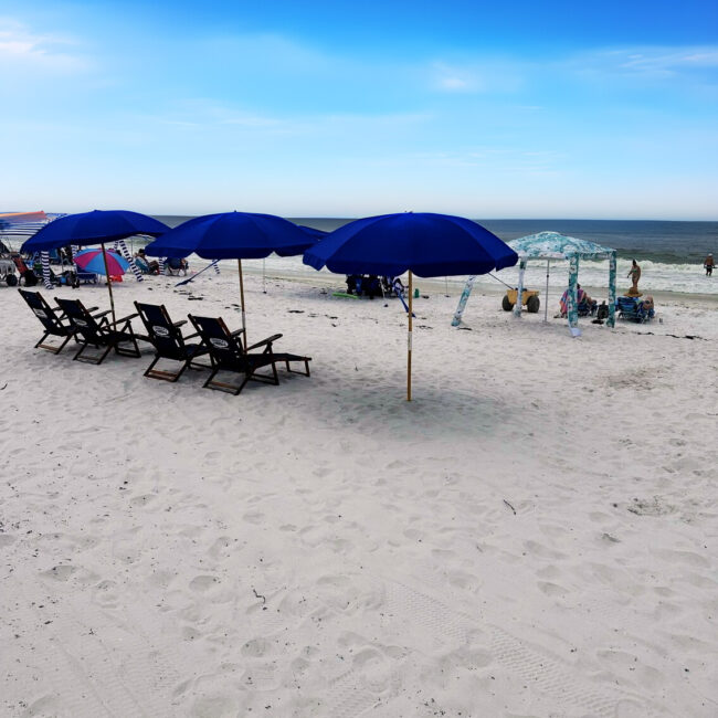 beach chair rental in pcb